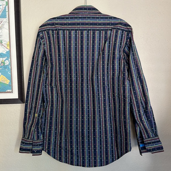 Robert Graham Button Down 100% Cotton Size Medium Men’s - Picture 3 of 6